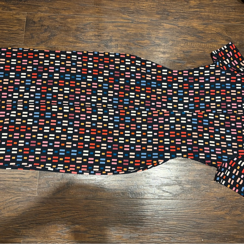 Colorful Geometric Pattern Dress